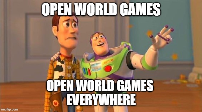 Open world games everywhere